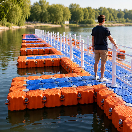 Schwimmplattform modul - modul, –