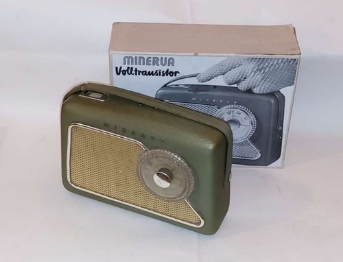 Minerva volltransistor radio - minerva,