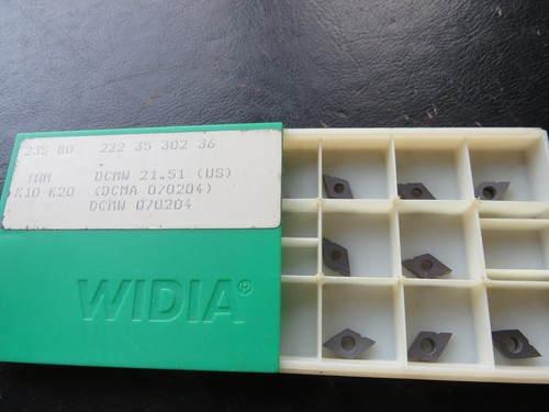 Stück wendeplatte widia - 10,