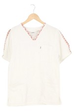 7DAYS Damen Kasack Schlupfkasack Gr. 36/S Weiß Berufskleidung Arbeitskleidung