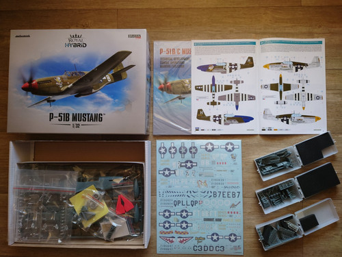 Eduard hybrid 932011 - 932011, p-51b