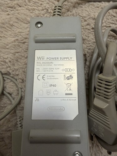 Nintendo wii power supply - nintendo,
