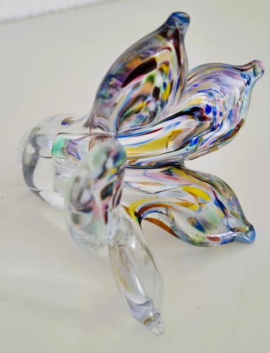 Glas blüte blume - glas,