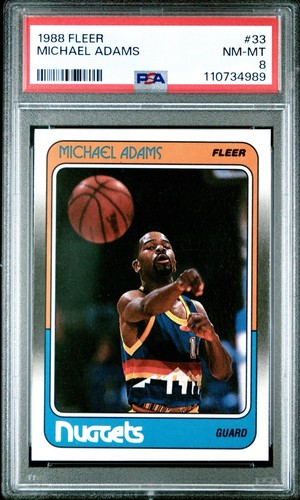 1988 fleer michael adams - 1988,