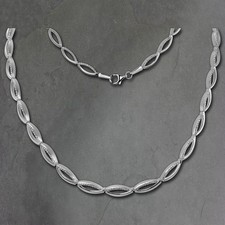 SilberDream Halskette oval
