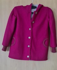 Walkmantel,Schurwolle Mantel, Woll Bündchen, Kratzfree Mulesing-free