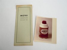 Werner Mertz GmbH Mainz Motki Mottenvernichtung Erdal Zeitungswerbung 1953