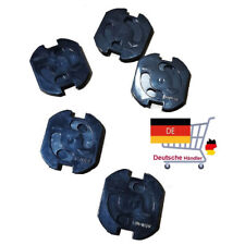 5x Kindersicherung für Schutzkontakt Steckdose Steckdosensicherung Schutz Schuko