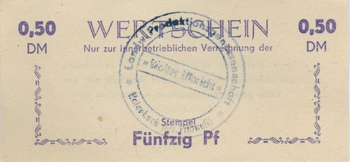 Ddr geldschein wertschein geld - ddr,