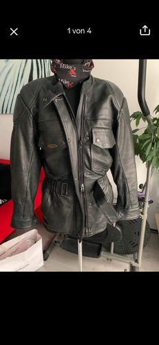 Motorrad lederjacke gesteppt - motorrad,