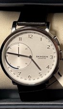 Skagen Connected Hagen Hybrid Smartwatch – Edelstahl/Leder, Smart Funktion, OVP