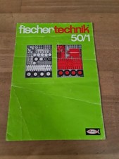 fischertechnik 50/1 Ergänzungskasten in super Zustand vollständig  mit Anleitung