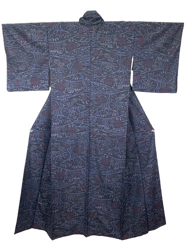 Vintage japanischer tsumugi - vintage,