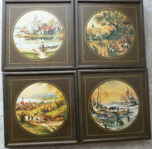 Vintage wandbilder gerahmt - vintage, 4