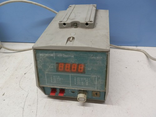 Metrohm 655 dosimat titrator - metrohm,