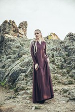 Unterkleid Dunkelbraun "Lina"