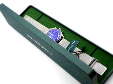 Lancaster Herren Armband Uhr Edelstahl Analog Business Trendig & Chic