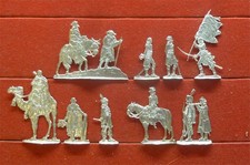 9 Zinnfiguren Frankreich Darstellungen Napoleon 30mm unbemalt