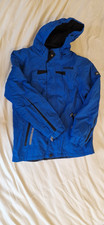 Winterjacke Skijacke Gr. 170 Jungen blau Rockpoint