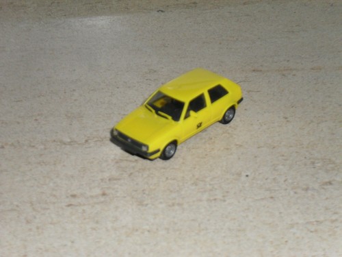 Herpa 4093 golf ii - 2, gelb