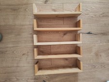 5x Regal, Gewürzregal, IKEA, Holzregal