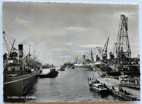 Hafen bremen schiffe boote - hafen,