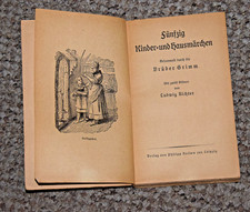 Brüder Grimm, Märchen, 12 Bilder , Ludwig Richter, Reclam 3179-3180a, ca. 1943