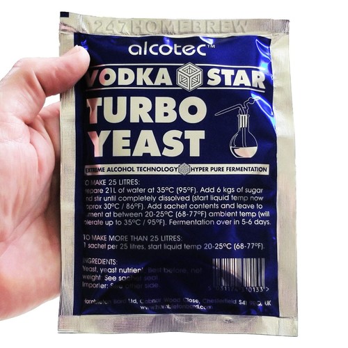 Alcotec vodka star turbo hefe - alcotec,