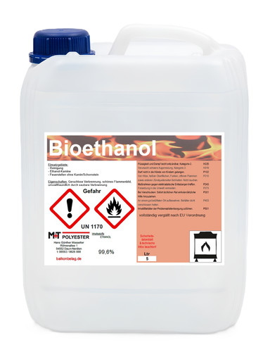 Liter bioethanol - -, 30