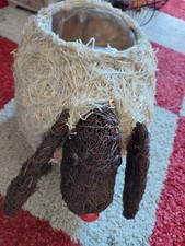 Dekoration Schaf Pflanzkübel Blumen Ostern