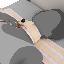 Halsfessel Bett Weiß /