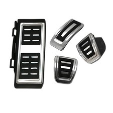 Pedalset Pedale Pedalkappen Fußstütze für VW Golf 7 Skoda Octavia Rapid Audi A3