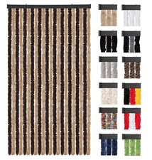 Flauschvorhang Türvorhang Insektenschutz Wohnwagen Camping Fadenvorhang Chenille