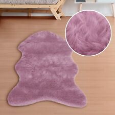 MY HOME Hochflor-Teppich Valeska Fellteppich fellförmig, Höhe: 30 mm, Kunstfell,