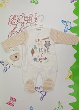 Strampler Overall mit Mütze Friends 2-teilig Größe 62/68