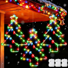 Weihnachtsdeko Fenster 3Stück