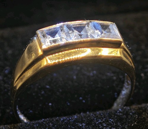 333 gold ring größe 3 - gold, |