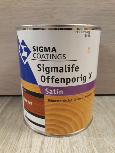 Sigma sigmalife offenporig - sigma, x