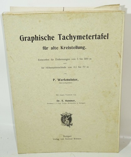 Graphische tachymetertafel - graphische,