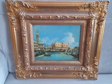 Altes-ÖLGEMÄLDE -ITALIEN-