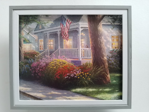 Thomas kinkade druck haus - -,