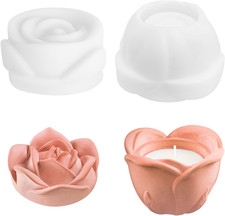 Rose Silikonformen Gießformen