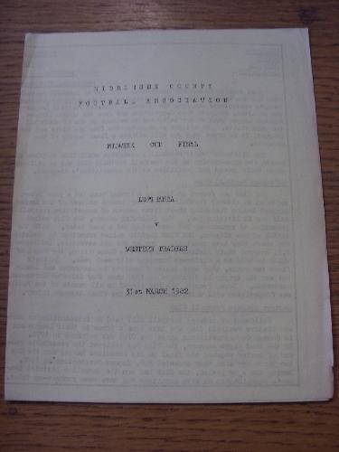 1982 middlesex midweek - 31.03.1982,