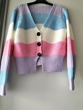 Made In Italy Strickjacke Bunt