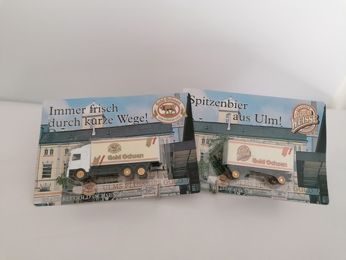 Gold ochsen werberuck 87 - gold, 1:87