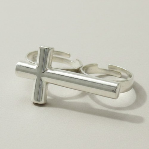 Sterling silber ring - silber, massiv