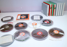 9x BASF Tonbänder + Leerspule – 8x 15 cm, 1x 13 cm – Magnetband Spulen Tonfilm S