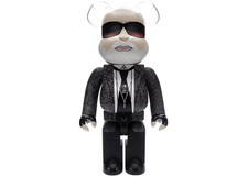 Seltener Karl Lagerfeld Der Kaiser Bearbrick 1000% (70cm) (Display Condition)