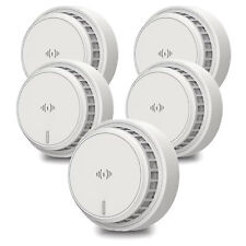10 Jahre Rauchmelder Set Feuermelder Rauchwarner Rauchwarnmelder + Batterie 85dB