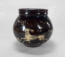 Schleiss Gmunden Austria Vase Franz von Zülow (Wien 1883-1963) Höhe ca. 10 cm